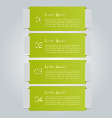 İş, eğitim için Infographics şablon