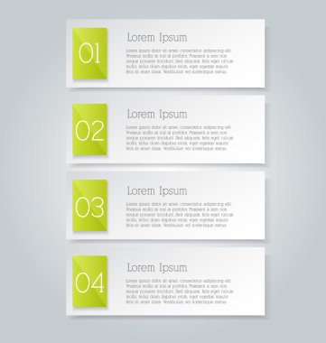 İş, eğitim için Infographics şablon