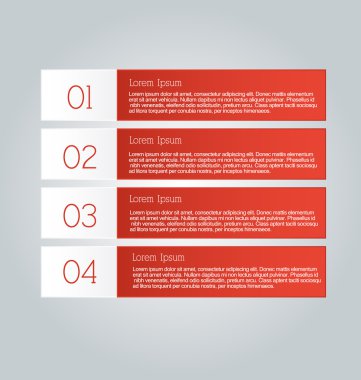 İş, eğitim için Infographics şablon