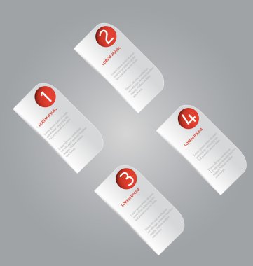 İş, eğitim için Infographics şablon