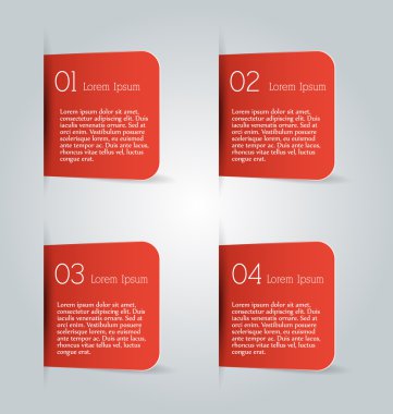 İş, eğitim için Infographics şablon