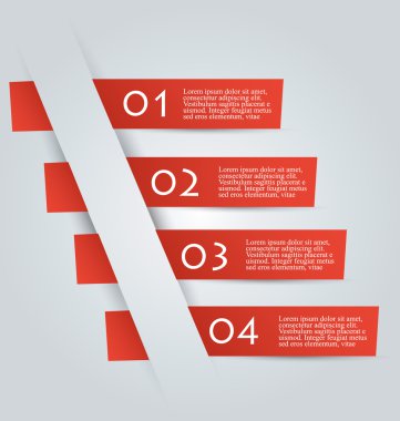 İş, eğitim için Infographics şablon