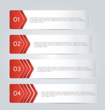 İş, eğitim için Infographics şablon