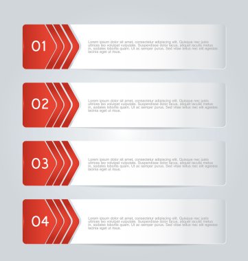 İş, eğitim için Infographics şablon