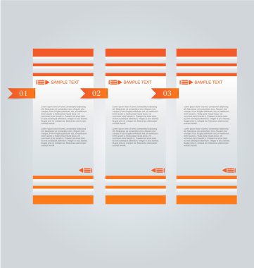 İş, eğitim için Infographics şablon