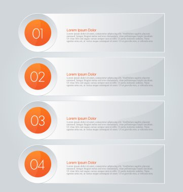 İş, eğitim için Infographics şablon