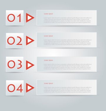 İş, eğitim için Infographics şablon