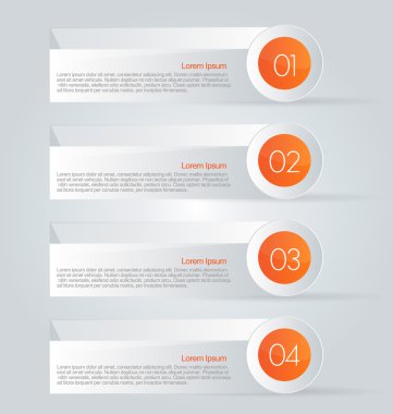 İş, eğitim için Infographics şablon