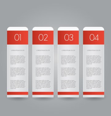 İş, eğitim için Infographics şablon