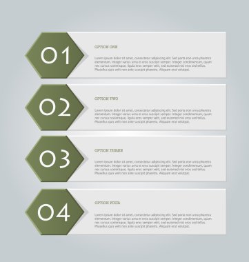 İş, eğitim için Infographics şablon