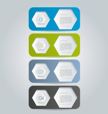 İş, eğitim için Infographics şablon