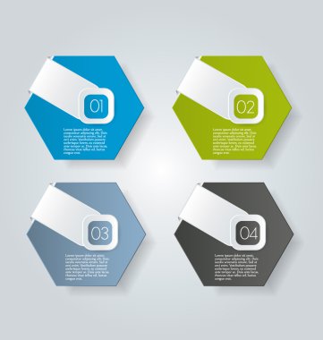 İş, eğitim için Infographics şablon