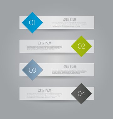 İş, eğitim için Infographics şablon