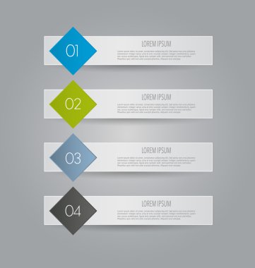 İş, eğitim için Infographics şablon