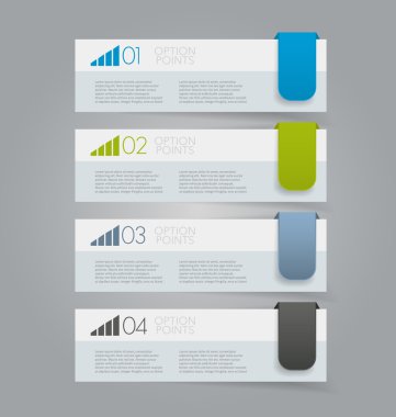 İş, eğitim için Infographics şablon