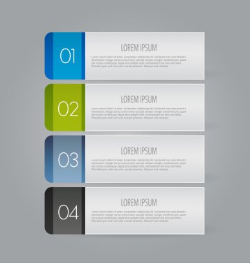 İş, eğitim için Infographics şablon