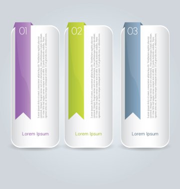 İş, eğitim için Infographics şablon