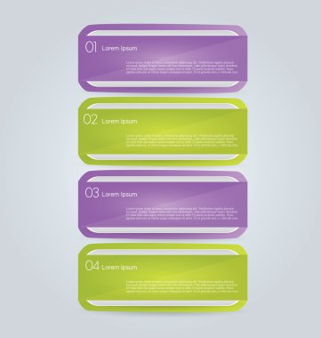 İş, eğitim için Infographics şablon