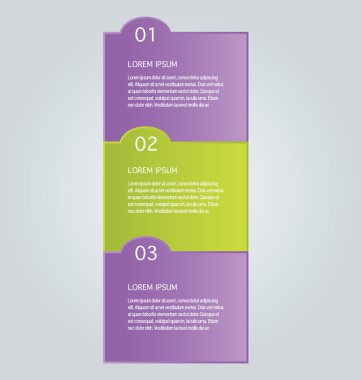 İş, eğitim için Infographics şablon