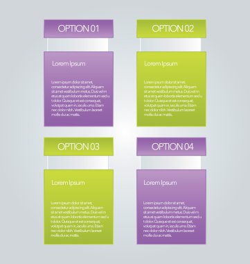 İş, eğitim için Infographics şablon