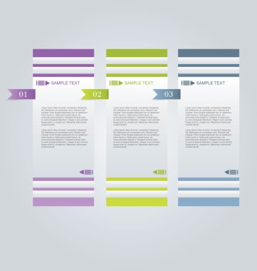 İş, eğitim için Infographics şablon