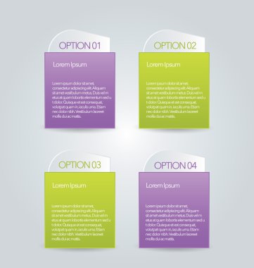 İş, eğitim için Infographics şablon