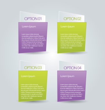 İş, eğitim için Infographics şablon