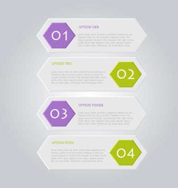 İş, eğitim için Infographics şablon