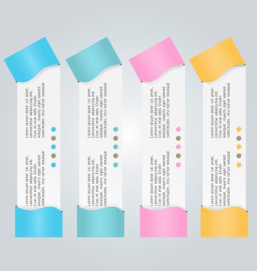 İş, eğitim için Infographics şablon