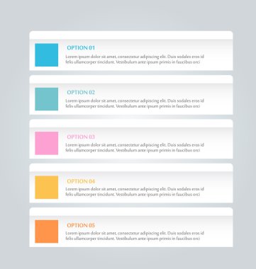 İş, eğitim için Infographics şablon