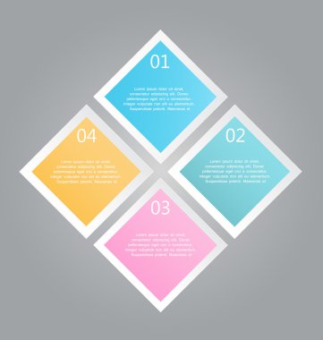 İş, eğitim için Infographics şablon