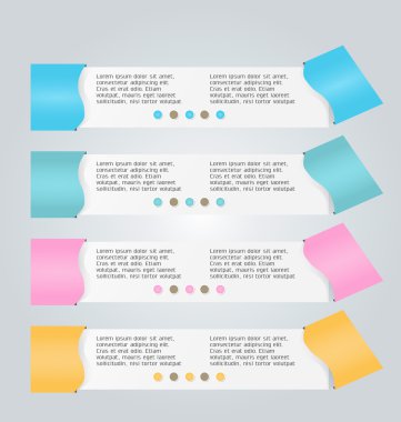 İş, eğitim için Infographics şablon