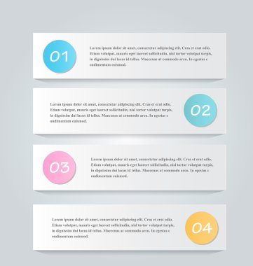 İş, eğitim için Infographics şablon