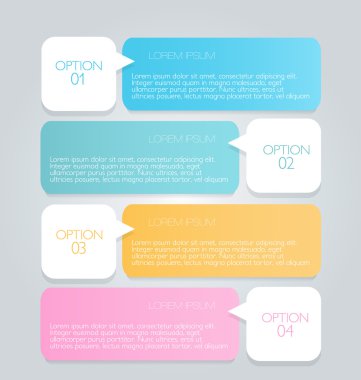 İş, eğitim için Infographics şablon