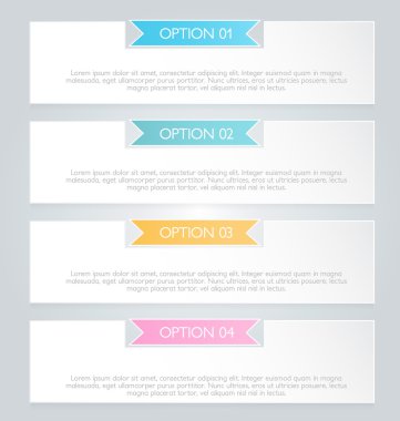 İş infographics şablonu tanıtım, eğitim için