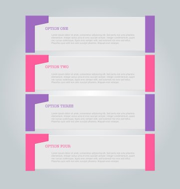 İş infographics şablonu tanıtım, eğitim için