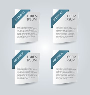 İş infographics şablonu tanıtım, eğitim için