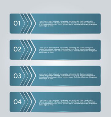 İş infographics şablonu tanıtım, eğitim için