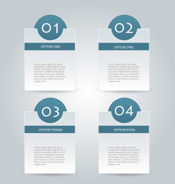 İş infographics şablonu tanıtım, eğitim için