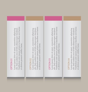 İş infographics şablonu tanıtım, eğitim için