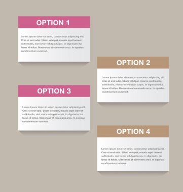 İş infographics şablonu tanıtım, eğitim için