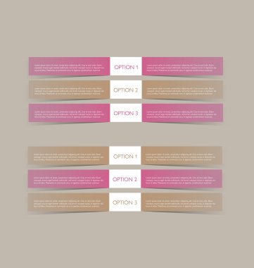 İş infographics şablonu tanıtım, eğitim için