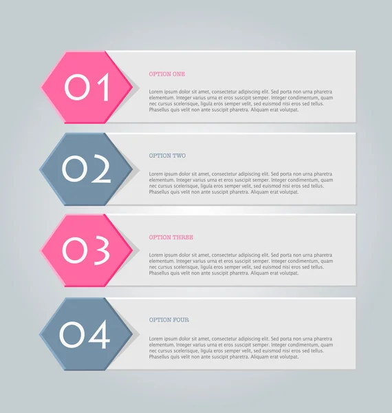 Modelo de infográficos para negócios, educação — Vetor de Stock