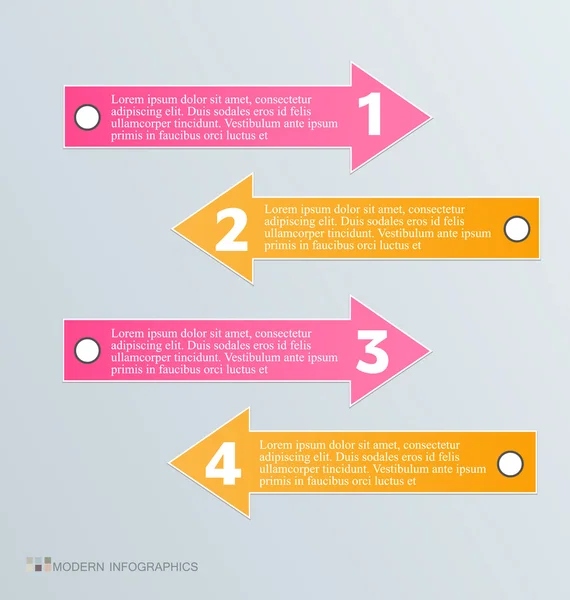 Plantilla de infografías para empresas, educación — Archivo Imágenes Vectoriales