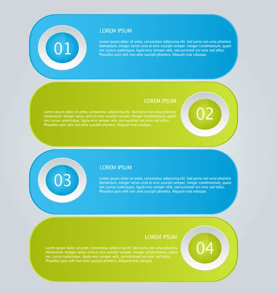 Modèle d'infographie pour les entreprises, l'éducation — Image vectorielle