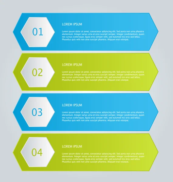 Modèle d'infographie pour les entreprises, l'éducation — Image vectorielle