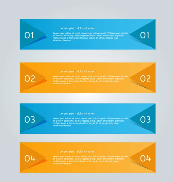 Modelo de infográficos para negócios, educação —  Vetores de Stock