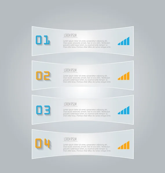 Πρότυπο infographics για επιχειρήσεις, την εκπαίδευση — Διανυσματικό Αρχείο