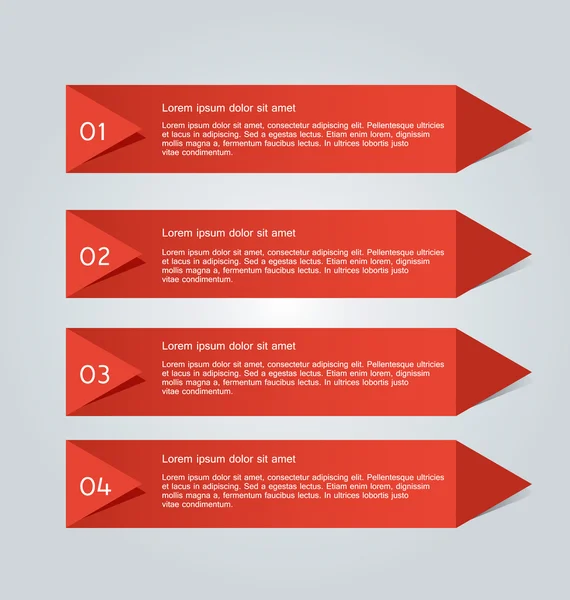 Infographics template for business, education — Stock Vector