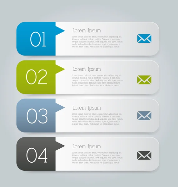 Infographics sjabloon voor het bedrijfsleven, onderwijs — Stockvector